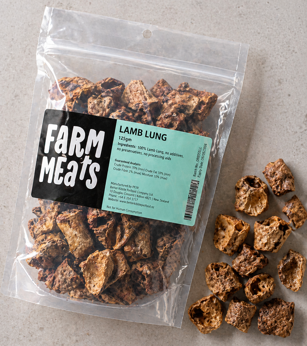 Lamb lung 125g