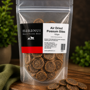 Air Dried Possum Bites 100g