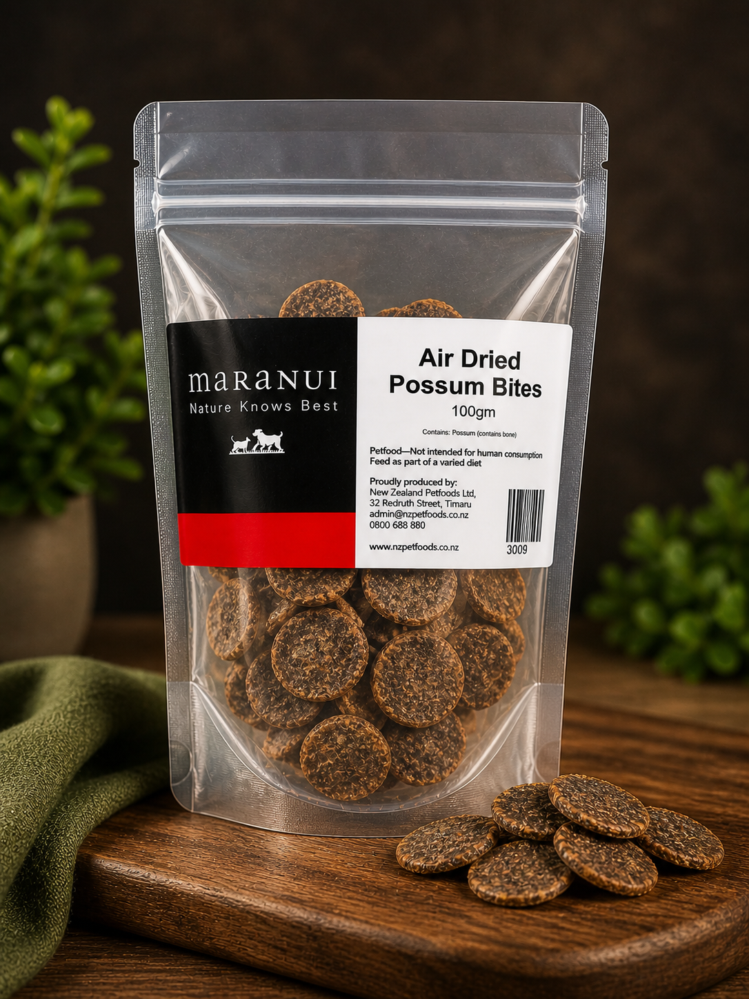 Air Dried Possum Bites 100g