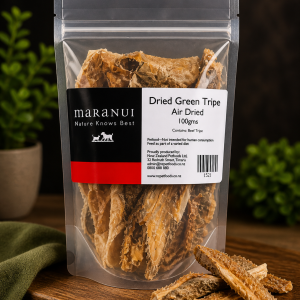 Air Dried Beef Green Tripe 100g