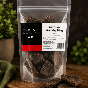 Air Dried Wallaby Bites 100g